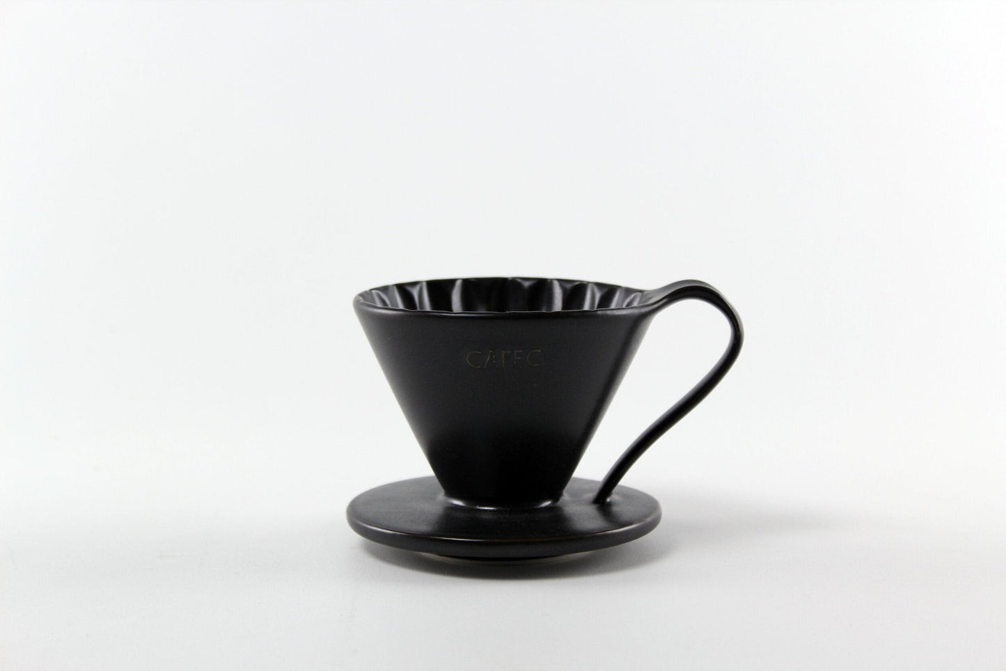 Flower Dripper - ARITA porcelain, with measuring spoon - kafeido roasters