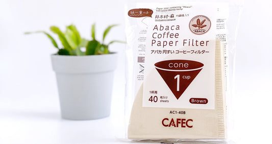 Abaca specialty coffee filter paper - kafeido roasters