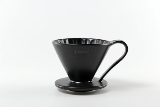 Flower Dripper - ARITA porcelain, with measuring spoon - kafeido roasters
