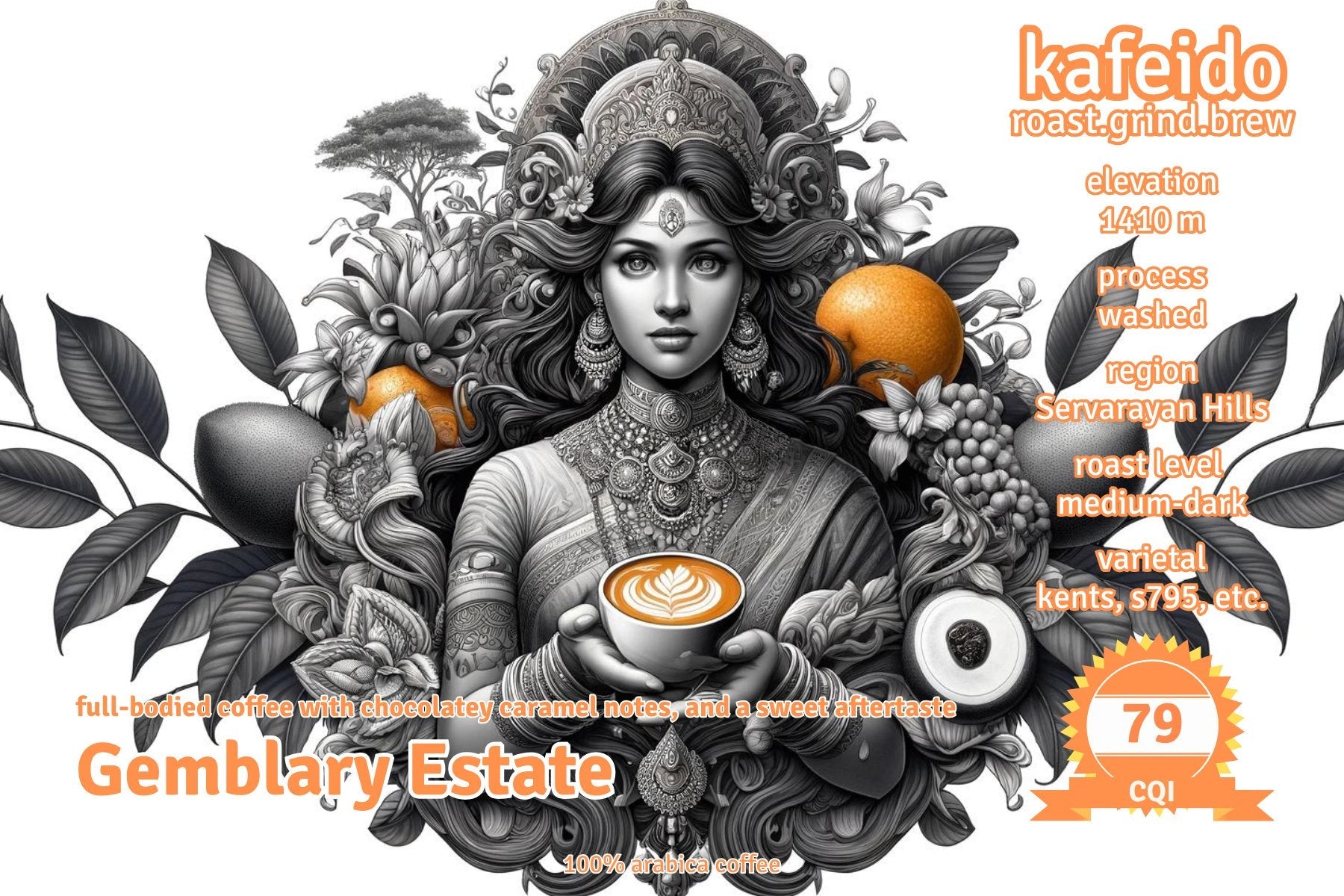 Gemblary Estate - Washed - Medium - Dark Roast - kafeido roasters